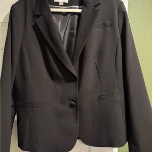Classic Black Women's Blazer Jacket - Calvin Klein